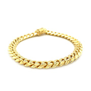 Bids.com 8.25mm 14k Yellow Gold Classic Miami Cuban Solid Bracelet Bracelets White Smoke 8.5 / Yellow Gold,9 / Yellow Gold