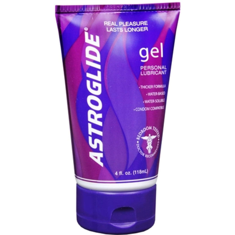 Astroglide Astroglide Gel Water Based Lubricant Tube 4 Oz Personal Lubricants White Smoke