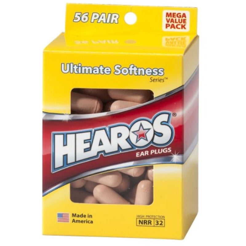 Hearos Hearos  Ear Plugs UltraSoftness 56 PR Ear Care Gold