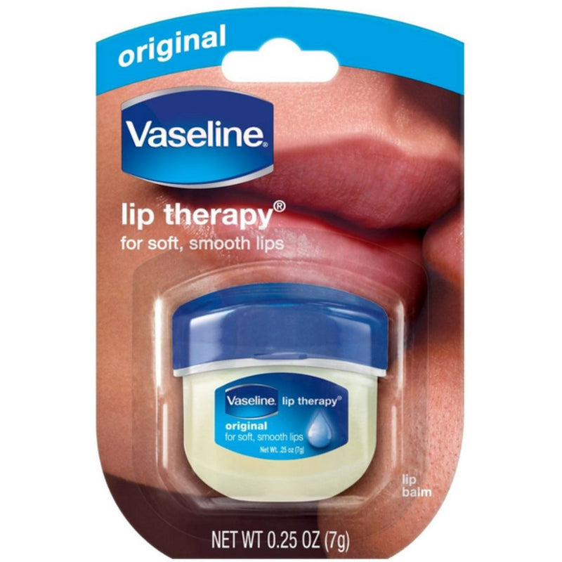 Vaseline Vaseline Lip Therapy Original Balm 7g [Bulk Buy 8 Units] Lip Balms & Treatments White Smoke