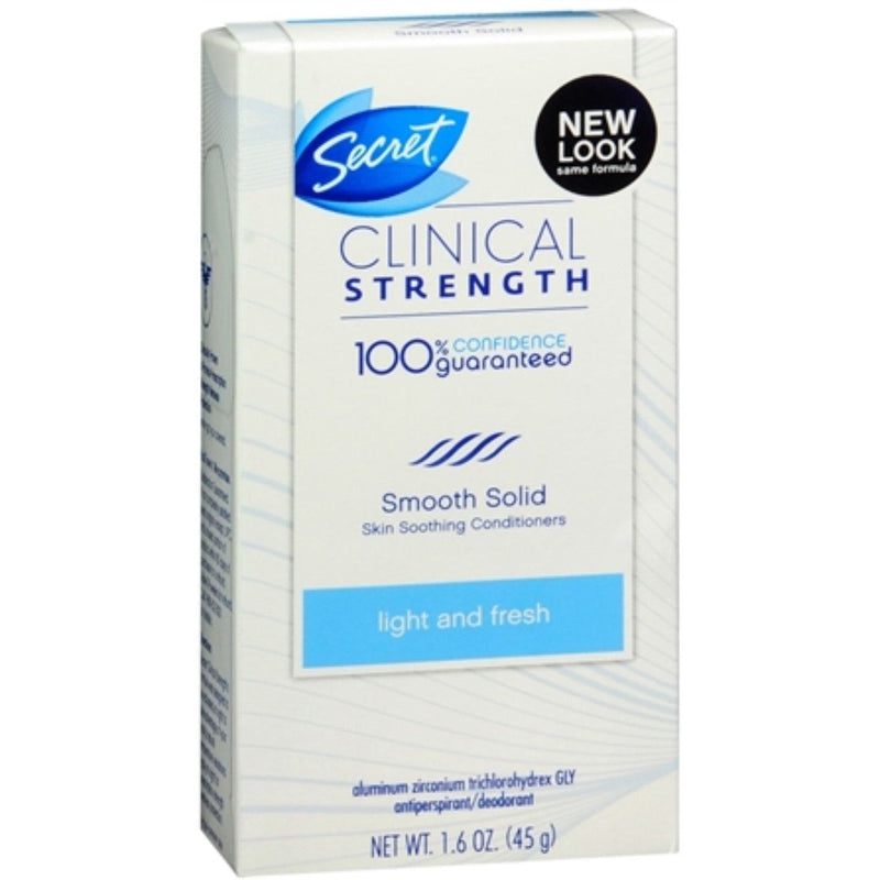 Secret Secret Clinical Strength Light And Fresh Soft Solid Antiperspirant & Deodorant 1.6 oz Deodorant Lavender