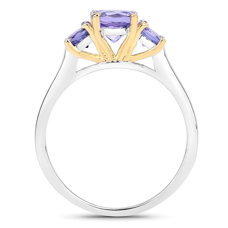Bids.com Two Tone Plated 1.07 Carat Genuine Tanzanite .925 Sterling Silver Ring Rings White Smoke size 5.00,size 5.50,size 6.00,size 7.00,size 7.50,size 9.00,size 10.00,size 11.00,size 11.50,size 12.00,size 6.50,size 8.50,size 9.50,size 10.50,size 4.00,size 4.50,size 8.00