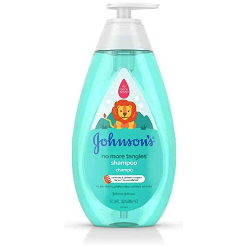 Johnson's Johnson's No More Tangles Kids Shampoo, Paraben Free, 20.3 Fl. Oz Shampoo White Smoke