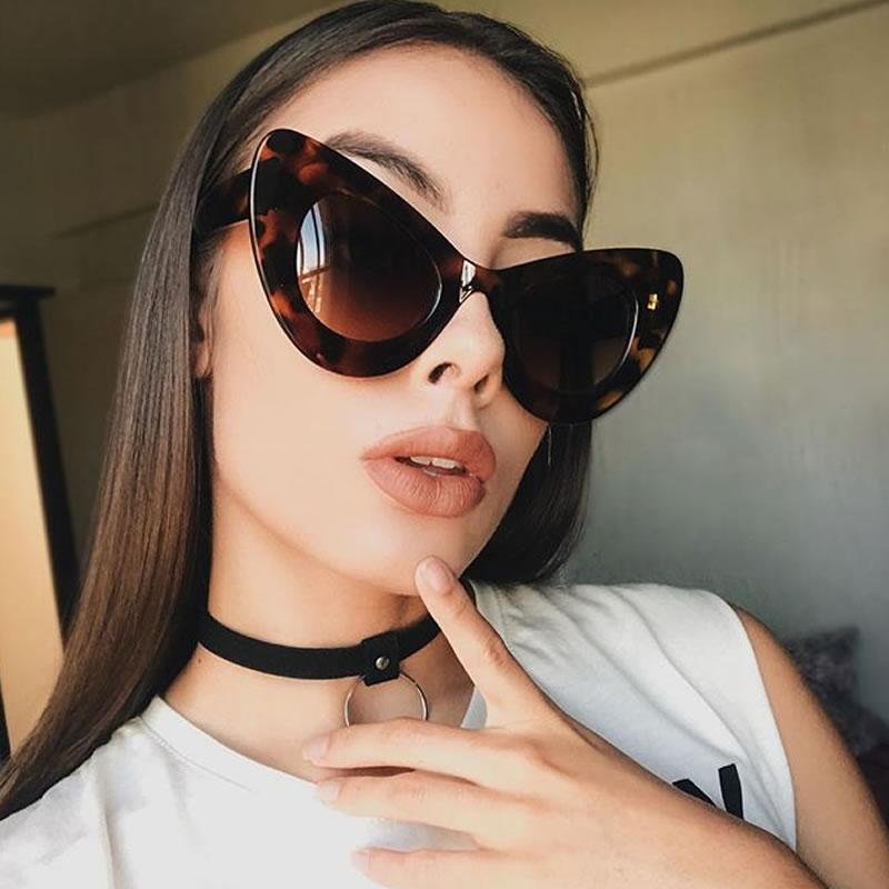 zeroUV Retro Mod Super Trendy Women's Fashion Cat Eye Sunglasses 9233 Sunglasses Dark Slate Gray Black,Tortoise,Red,White,Tortoise Grey Fade,Creme Tortoise