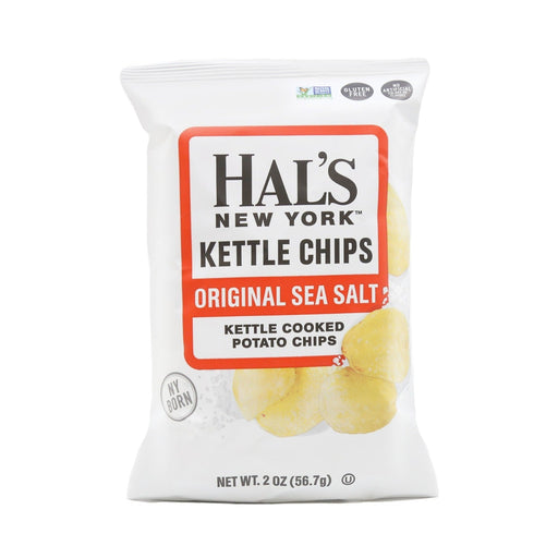 Hal's New York Hal's New York Original Sea Salt Kettle Cooked Potato Chips, 2 Oz Chips Lavender