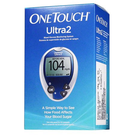OneTouch One Tch Ultra2 Sys Kt Metr Blood Glucose Meters Royal Blue