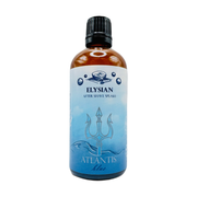 Elysian Elysian Atlantis Blue Shaving Collection Shaving Set White Smoke Aftershave Splash 3.4 oz