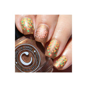 UberChic Beauty Lovely Leaves-04 Stamping Plate Rosy Brown