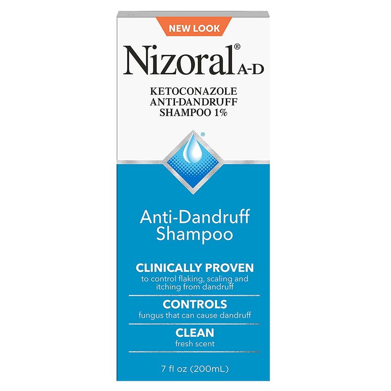 Nizoral Nizoral A-D Anti-Dandruff Shampoo 7.00 Fl Oz Shampoo Light Sea Green