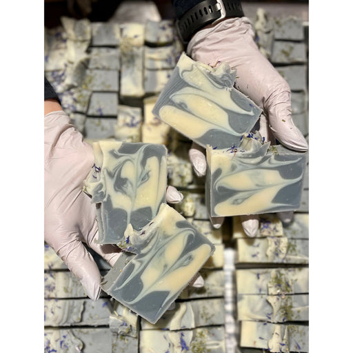 MION Artisan Soap Co. Tropical Rain | Shea Butter Soap Dark Gray
