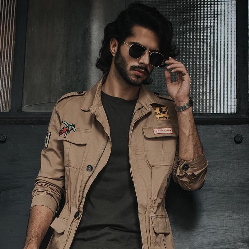 zeroUV Retro Dapper Indie Modern Flat Geometric Lens Sunglasses C518 Sunglasses Dark Slate Gray Black Smoke,Gold Brown,Silver Smoke,Gold Green