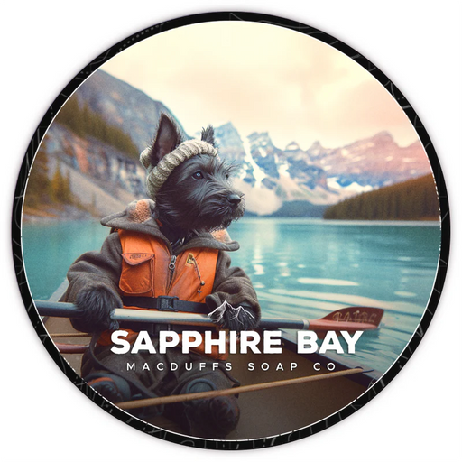 Macduffs Soap Company Macduffs Soap Company Sapphire Bay Collection Shaving Kits White Smoke Shaving Soap 120g