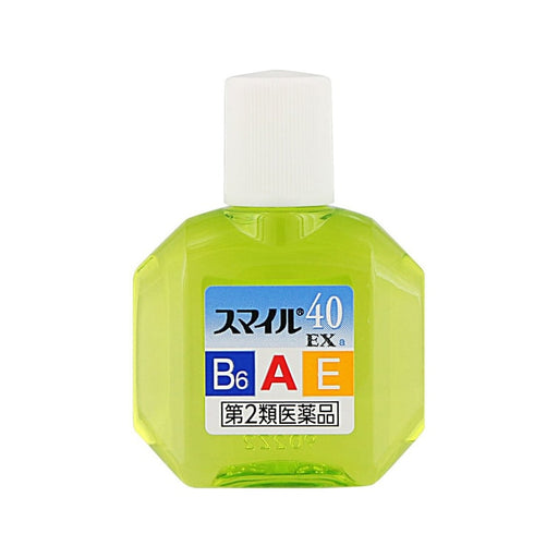AsiaBeautyMall Lion Smile 40 EX Vitamin A Eye Drop Eye Drops White Smoke