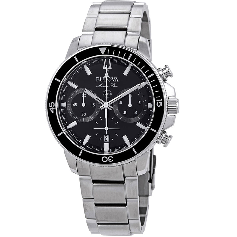 Bids.com Bulova Men's Marine Star Watches White Smoke