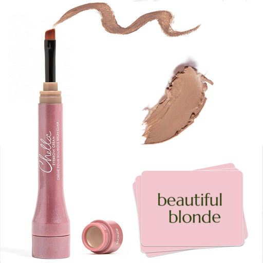 Chella eyebrow cream Brow & Eye White Smoke Beautiful Blonde