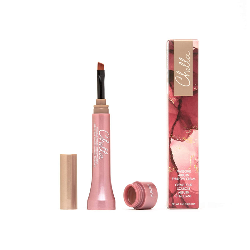 Chella eyebrow cream Brow & Eye White Smoke Beautiful Blonde,Luscious Light Brown,Tantalizing Taupe,Marvelous Medium Brown,Awesome Auburn,Dazzling Dark Brown,Delightful Deep Brown,Graceful Grey,Elegant Ebony