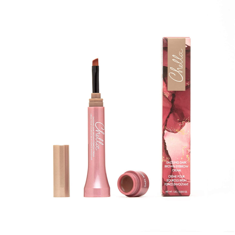 Chella eyebrow cream Brow & Eye White Smoke Beautiful Blonde,Luscious Light Brown,Tantalizing Taupe,Marvelous Medium Brown,Awesome Auburn,Dazzling Dark Brown,Delightful Deep Brown,Graceful Grey,Elegant Ebony
