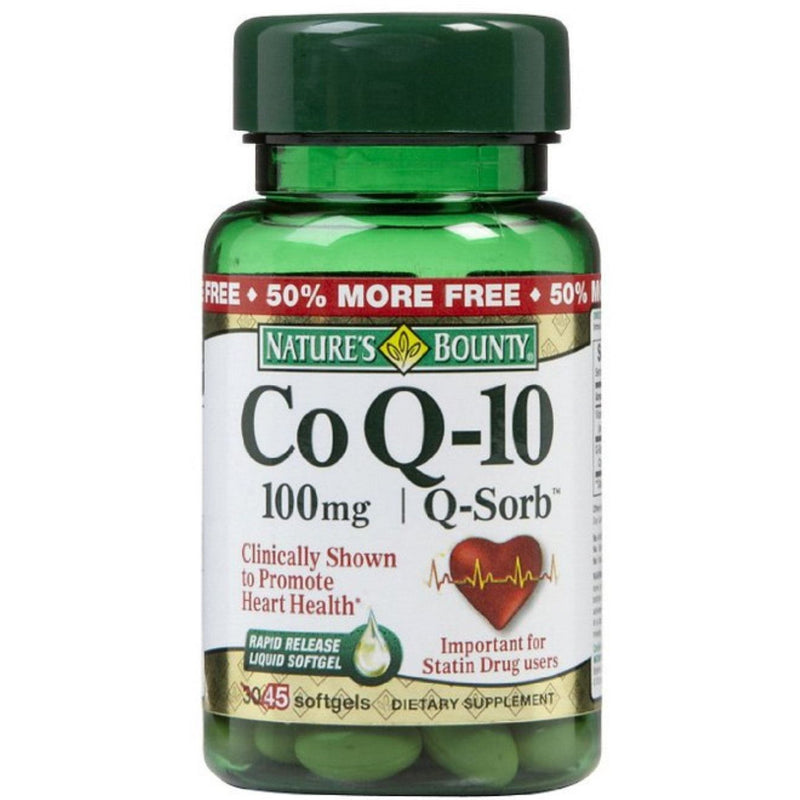 Nature's Bounty Nature's Bounty Co Q 10, 100 Mg, Rapid Release Softgels Vitamins & Supplements Lavender