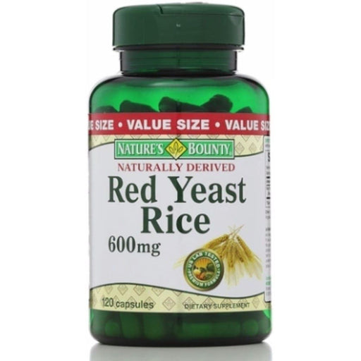 Nature's Bounty Nature's Bounty Red Yeast Rice 600 Mg, Capsules Vitamins & Supplements Light Gray