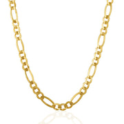 Bids.com 6.0mm 14k Yellow Gold Solid Figaro Chain Necklaces White Smoke 20 / Yellow Gold,22 / Yellow Gold,24 / Yellow Gold,30 / Yellow Gold,One / Yellow Gold