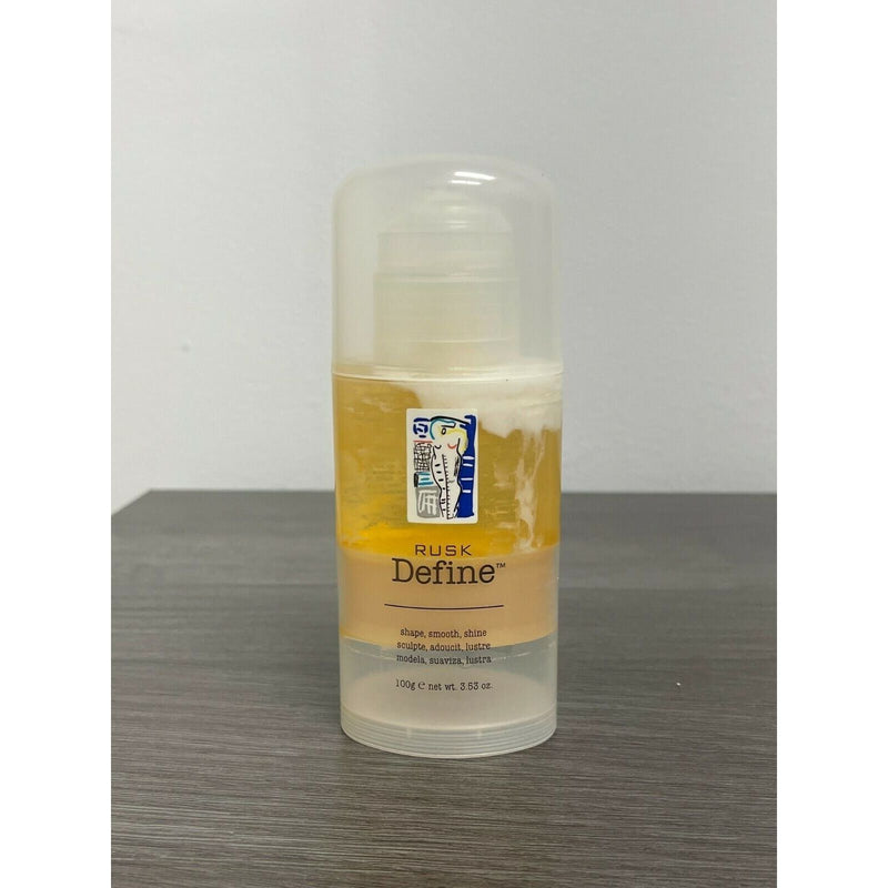 Rusk Rusk Define Shape Smooth Shine 3.53 Oz Hair Styling Product Gray