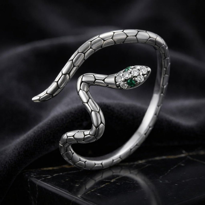 Bids.com 925 Sterling Silver Pavé Setting CZ Oxidized Silver Ring for Women Rings Black