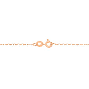 Bids.com AGS Certified 10K Rose Gold 1/5 Cttw Bezel Set Round Diamond Solitaire 16-18" Adjustable Pendant Necklace (H-I Color, VS1-VS2 Clarity) Necklaces White Smoke Rose.Gold / 18