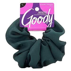 Goody Goody XL Hair Scrunchie - Large, Green - Help Keep Hairs In Place - Hair Accessories Hair Care White Smoke
