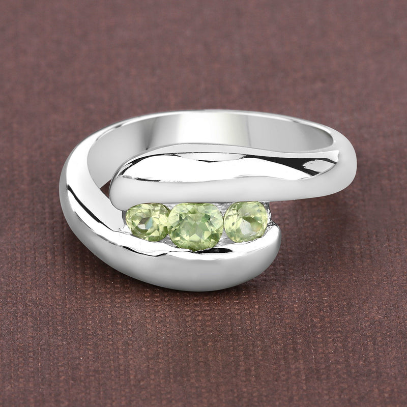 Bids.com 0.56 Carat Genuine Peridot .925 Sterling Silver Ring Rings Dim Gray size 13.00,size 14.00,size 11.00,size 12.00,size 6.00,size 7.00,size 8.00,size 9.00,size 6.50,size 5.00,size 12.50