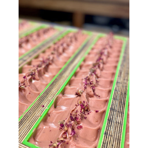 MION Artisan Soap Co. Rose Blossom | Mango Butter Soap Rosy Brown