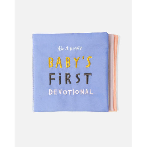 Be A Heart Baby's First Devotional Crinkle Book Baby Activity Toys Light Steel Blue