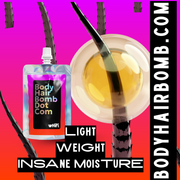 Whipi Co Body Hair Bomb Dot Com- Everything Cream Black 5 oz,1 oz