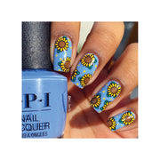UberChic Beauty Hello Spring Stamping Plate Dark Salmon