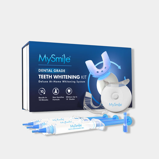 MySmile Original 5X Teeth Whitening Kit with LED Light Teeth Whitening White Smoke 18% CP,35% CP