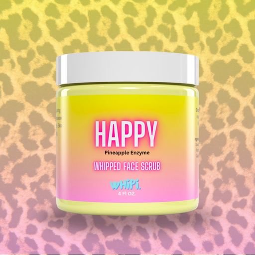 Whipi Co Happy Whipped Pineapple Face Scrub Dark Khaki
