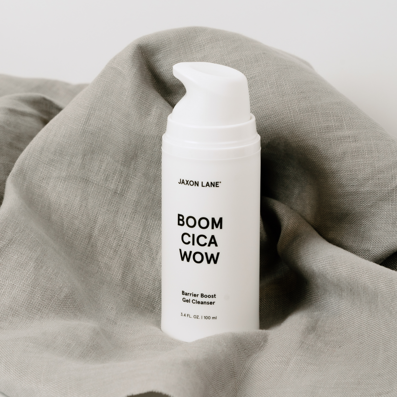JAXON LANE Boom Cica Wow - Barrier Boost Gel Cleanser face wash Dark Gray