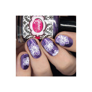 UberChic Beauty Collection 28 Stamping Plate Dark Gray