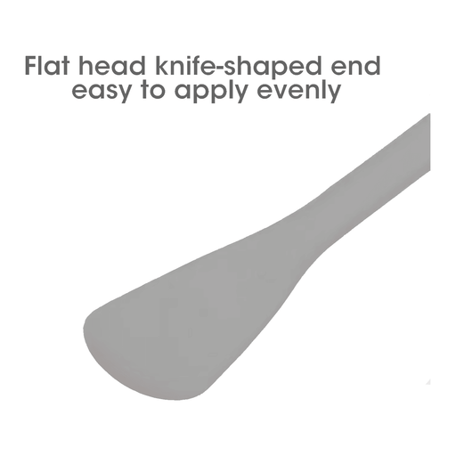 ZAQ Skin & Body Hugz Silicone Cleansing Brush and Spatula Applicator Dark Gray Green,Grey