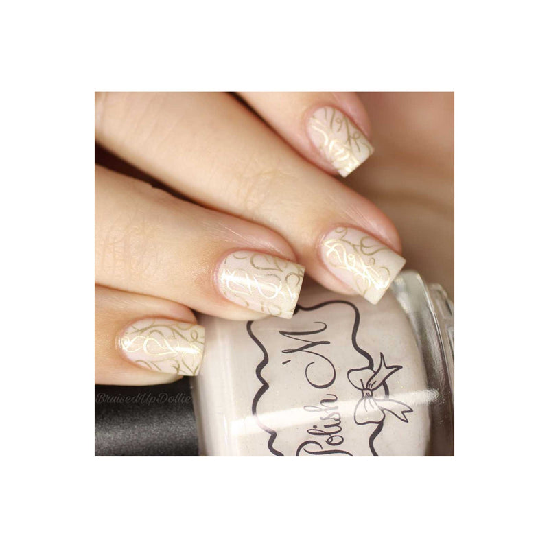 UberChic Beauty Collection 17 Stamping Plate Tan