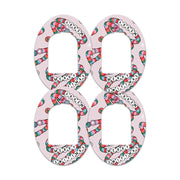 Peelz Merry Swiftmas Pod Patch Tape - Pump Peelz Patch Medical Tape White Smoke 12-Pack (Set of 12 Patches),4-Pack (Set of 4 Patches),1-Single (One Patch)
