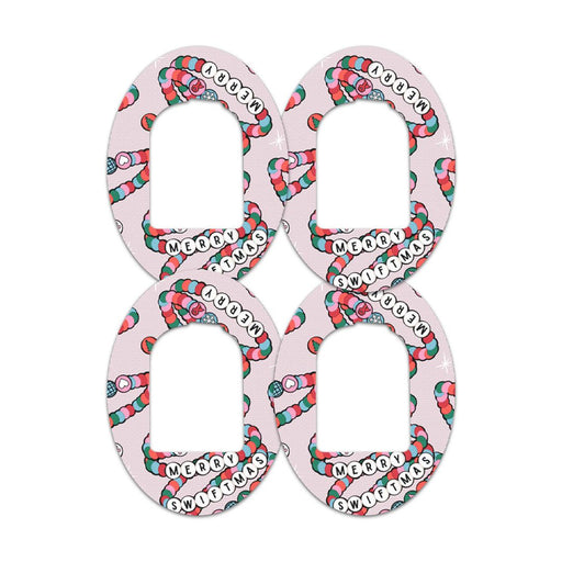 Peelz Merry Swiftmas Pod Patch Tape - Pump Peelz Patch Medical Tape White Smoke 12-Pack (Set of 12 Patches),4-Pack (Set of 4 Patches),1-Single (One Patch)