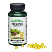 SiberianGreen.com Siberian Green Pine Nut Oil Capsules – 200 Softgels Cooking Oils White Smoke