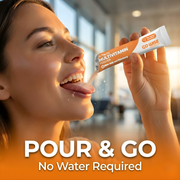 Go Wise Vegan Multivitamin Powder Stick Packs - No Water Needed Multivitamin Sienna 28 Stick Packs,14 Stick Packs,42 Stick Packs