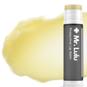 Mr. Lulu Skincare Protective Lip Balm - Set of 4 White Smoke ONE SET,TWO SETS - SAVE 5%