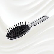 KOH-I-NOOR Beauty USA Metallic Pneumatic Detangling Hairbrush Hair Brush Lavender Chrome,Gold