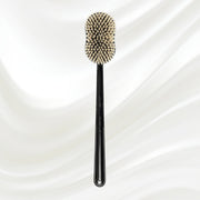 KOH-I-NOOR Beauty USA Natural Bristle Shower Back Brush - Long Handle for Full Back Exfoliation (48cm) Bath & Body Brushes White Smoke