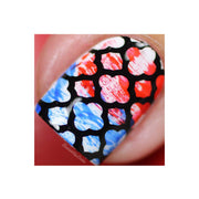 UberChic Beauty Moroccan Beauty Stamping Plate Rosy Brown