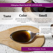 Bionatal Ethiopian Black Seed Oil 5oz (GLASS) Black Seed Oil Light Gray