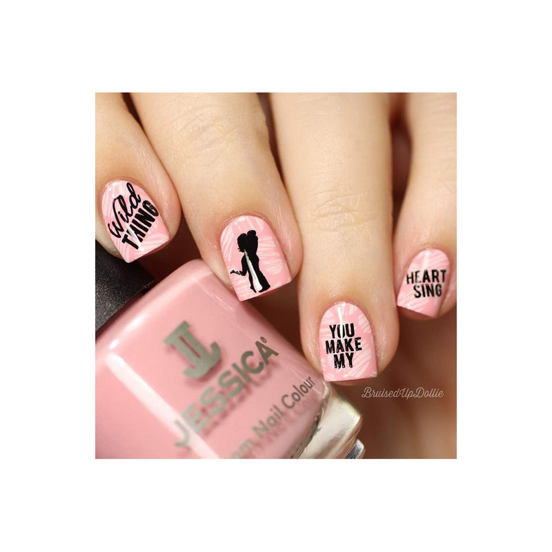 UberChic Beauty Love and Marriage-04 Stamping Plate Tan