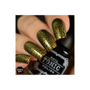 UberChic Beauty Art Deco Flair Stamping Plate Rosy Brown